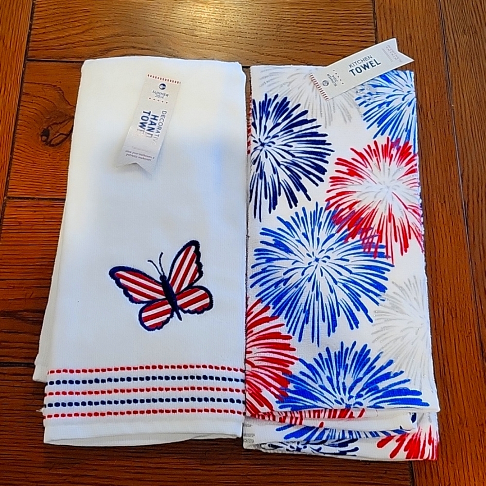4th of July Hand towels